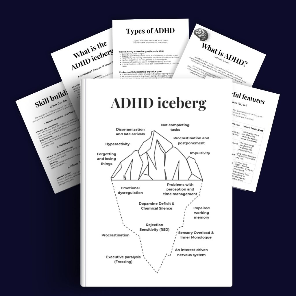 ADHD Iceberg e-book preview
